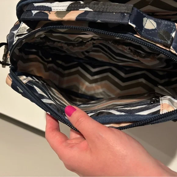 Lug Scoop Crossbody Bag - Floral Multi - Picture 11 of 13